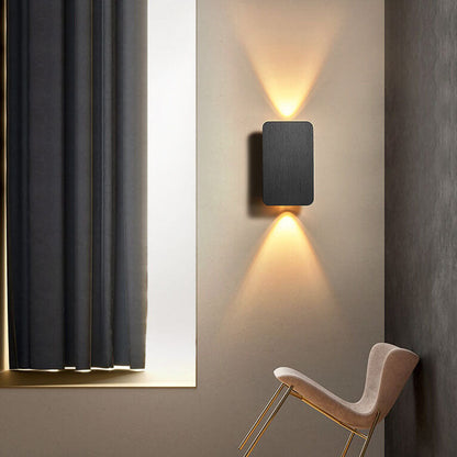 Sleek Design LED Wall Sconce Lamp with Dual-Light Feature