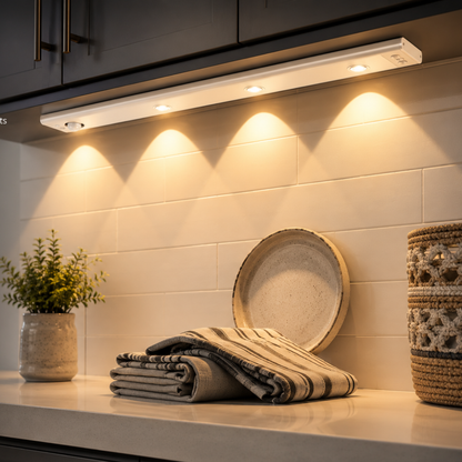 Motion Sensor Magnetic LED Light for Under Cabinet Use