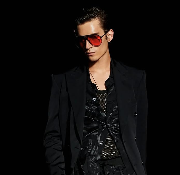 Unisex Fashion Oversized Aviator Sunglasses - UV400 Protection