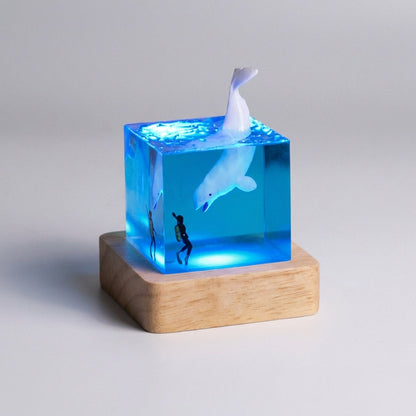 Landscape Art Scene Table Lamp – Designed for a Calming Atmosphere