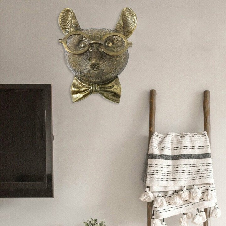 Artistic Animal Wall Decor – Unique Resin Home Decoration