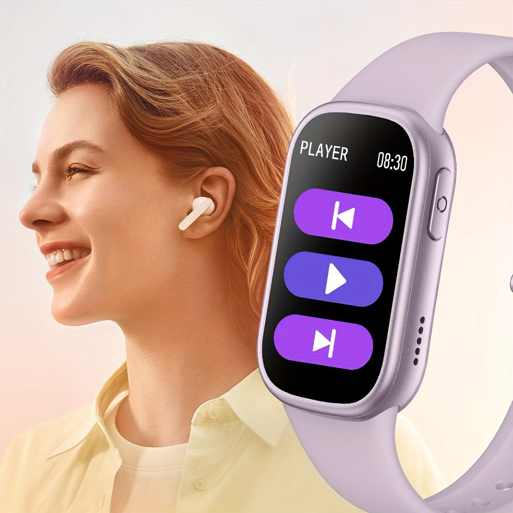 IP68 Rated Waterproof Smartwatch with Long Battery Life for Sports