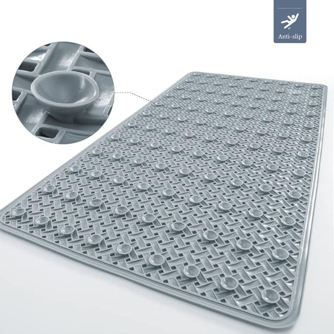 Suction Cup Bath Mat for Slip Resistance
