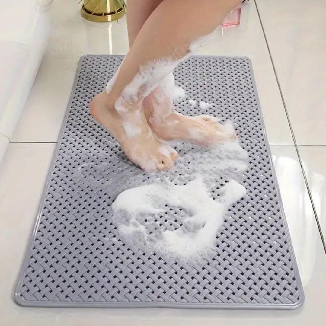 Suction Cup Bath Mat for Slip Resistance