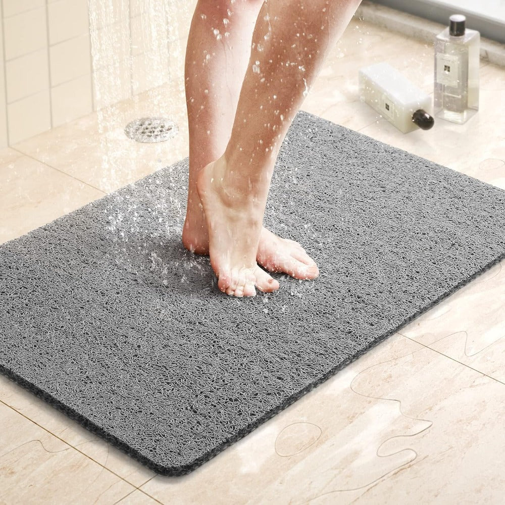 Absorbent Shower Mat with Quick-Dry Non-Slip Surface
