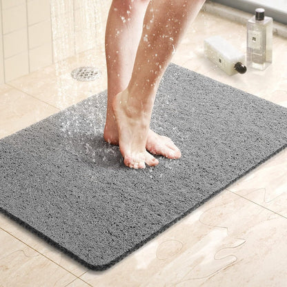 Absorbent Shower Mat with Quick-Dry Non-Slip Surface
