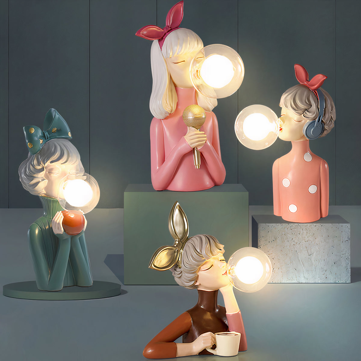 Modern Table Lamp in Scandinavian Design