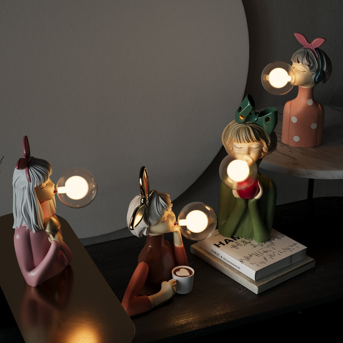 Modern Table Lamp in Scandinavian Design
