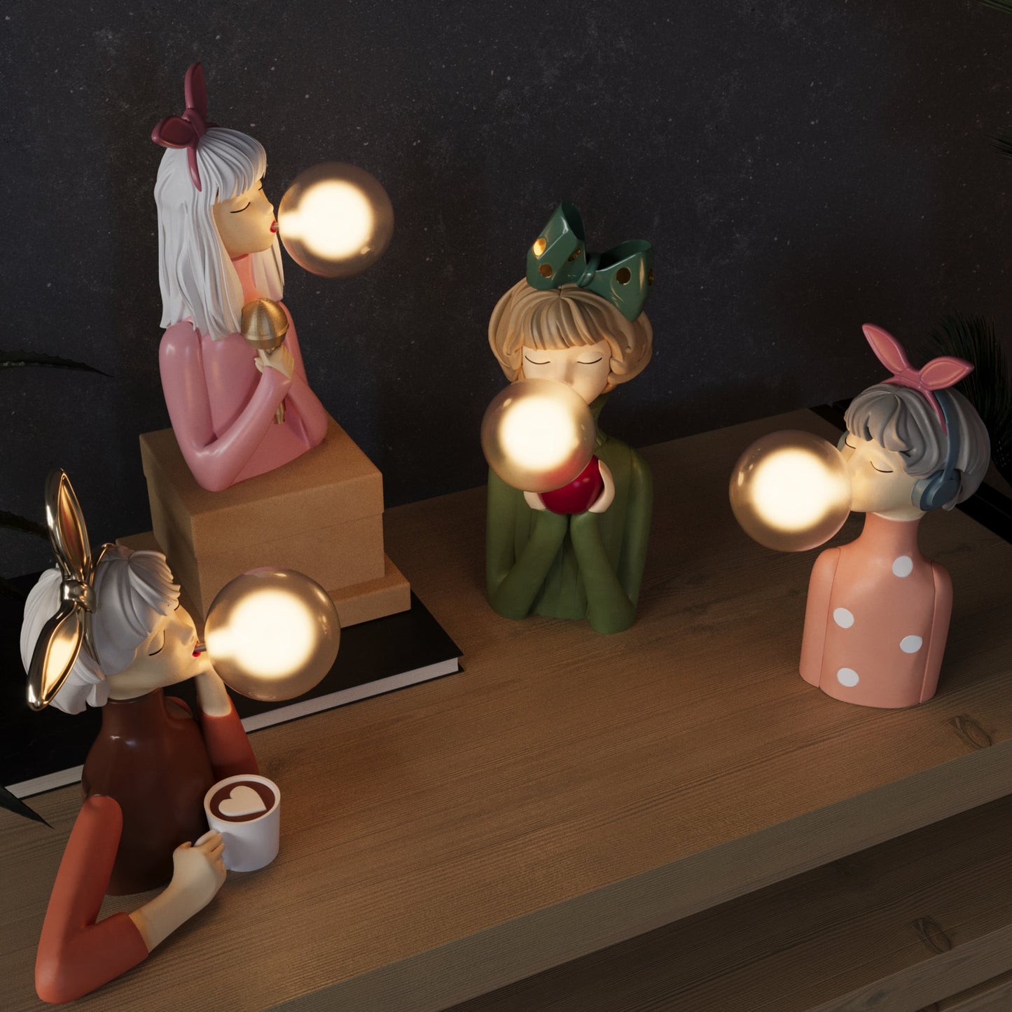 Modern Table Lamp in Scandinavian Design