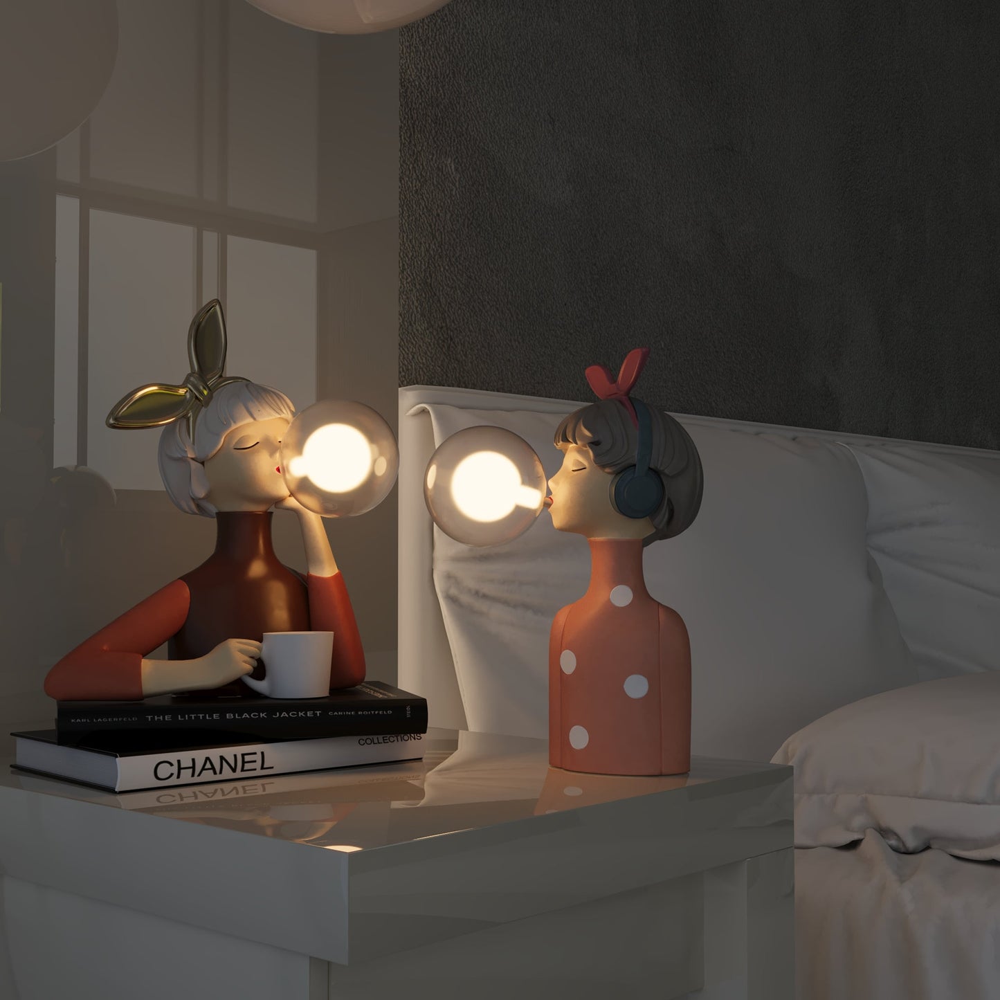 Modern Table Lamp in Scandinavian Design