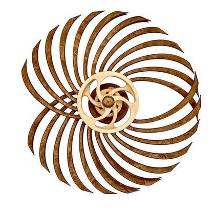 Unique Kinetic Wooden Sculpture – Handcrafted Motion Home Decor Gift