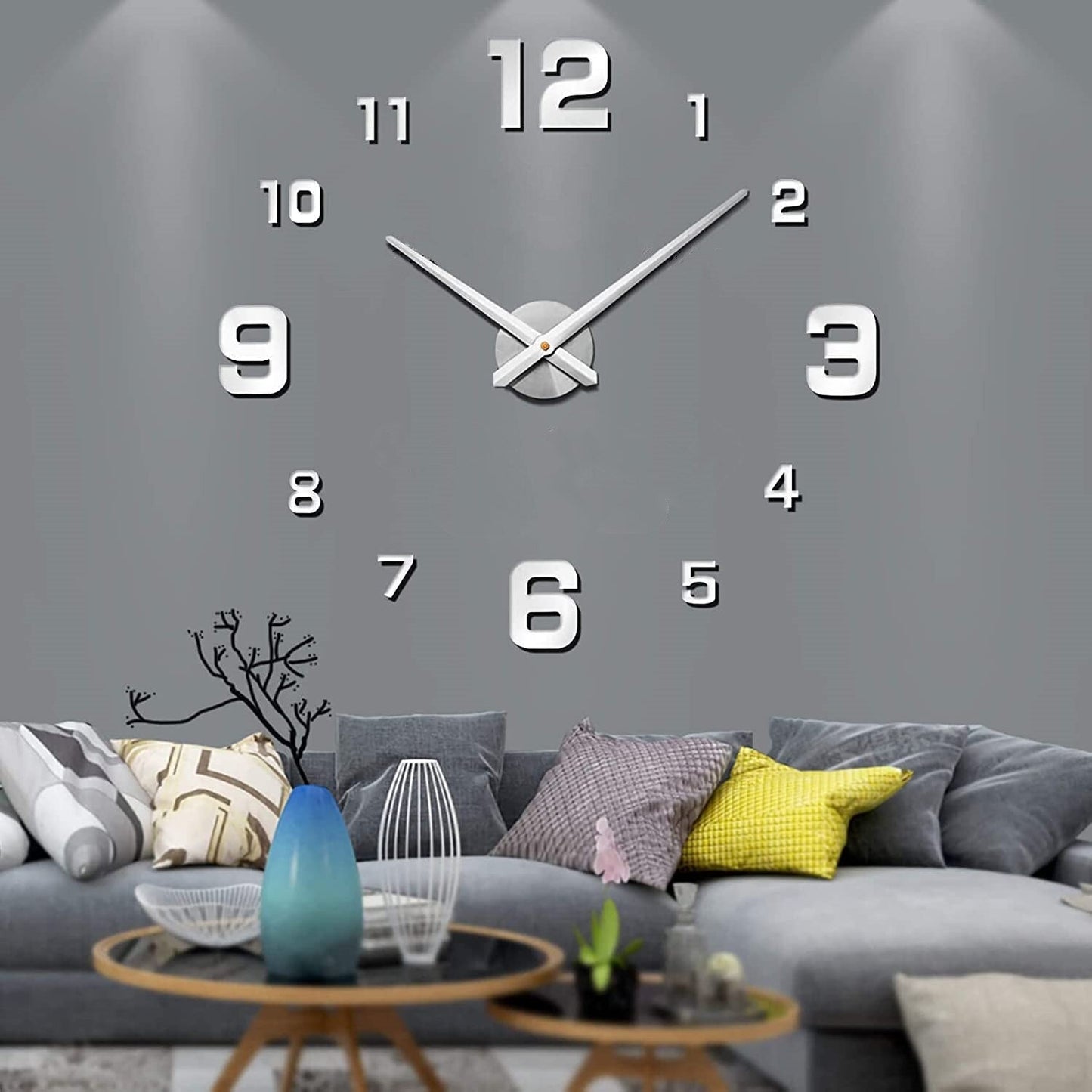 Contemporary Wall Clock – Stylish Accent for Home Decoration