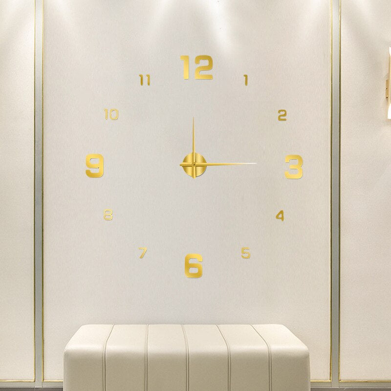 Contemporary Wall Clock – Stylish Accent for Home Decoration