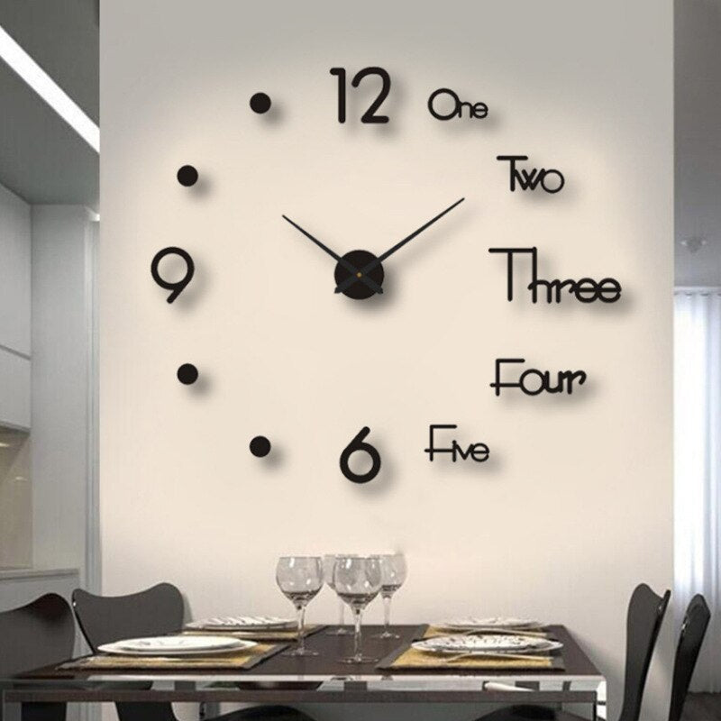 Contemporary Wall Clock – Stylish Accent for Home Decoration