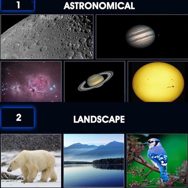 Refractor Telescope 70mm with Smartphone Holder for Stargazing