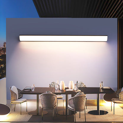Sleek Outdoor LED Wall Light – Waterproof Minimalist Design