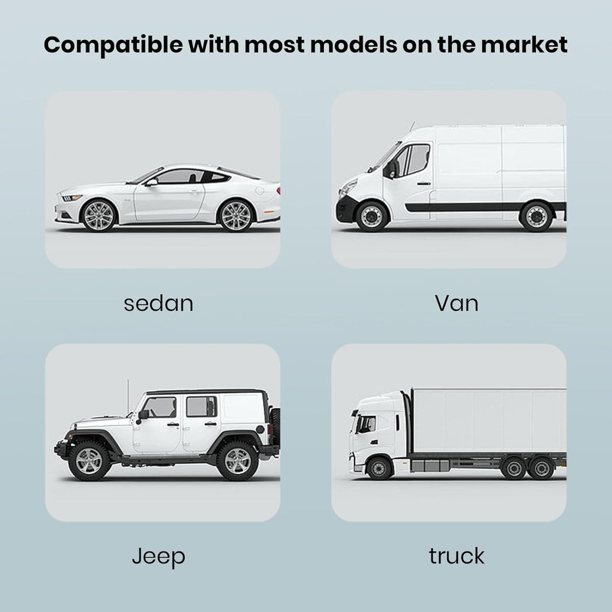 Bladeless Car Fan with USB – Adjustable 3-Speed Cooling System