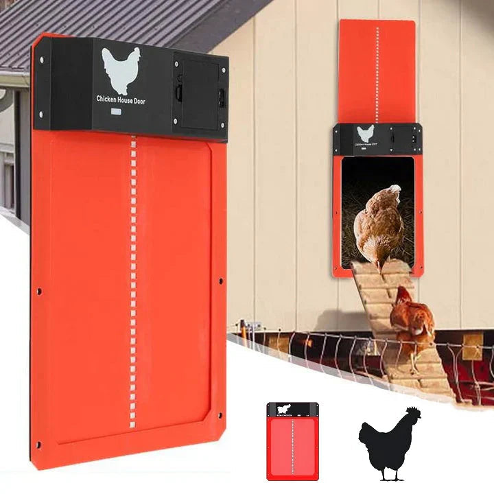 Automatic Chicken Coop Door with Light Sensor – Safe Poultry Entry