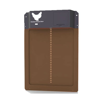 Light-Sensing Weather-Resistant Chicken Coop Door for Convenient Entry
