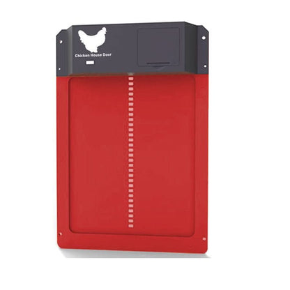 Light-Sensing Weather-Resistant Chicken Coop Door for Convenient Entry