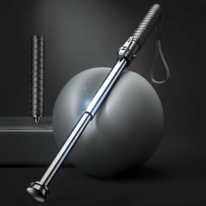 Adjustable Ergonomic Walking Stick for Self-Defense with Quick-Deploy Function