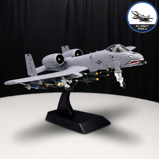 A-10 Thunderbolt II Diecast Aircraft Model with Display Stand – Collectible
