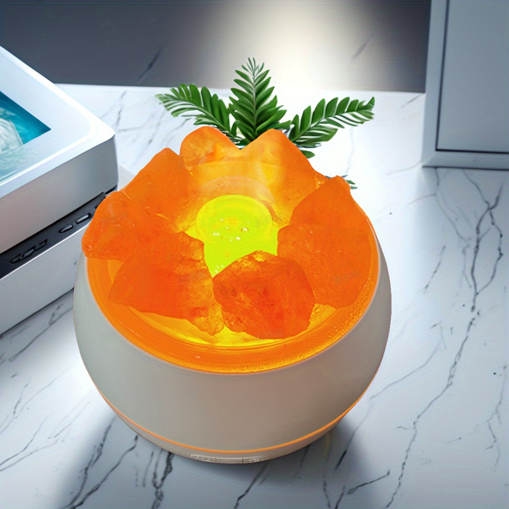 Salt Lamp and Aroma Diffuser – 3 Functions in One Device