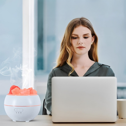Salt Lamp and Aroma Diffuser – 3 Functions in One Device