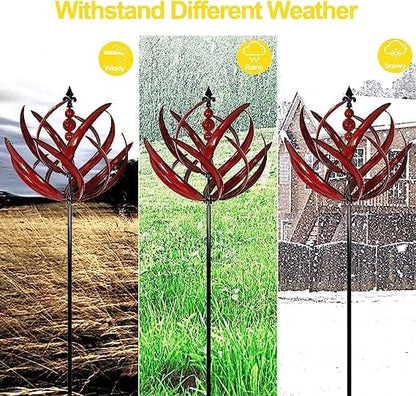 Dynamic Garden Wind Spinner with Effortless Motion