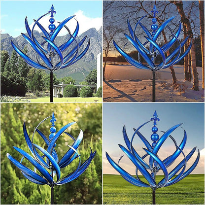 Dynamic Garden Wind Spinner with Effortless Motion
