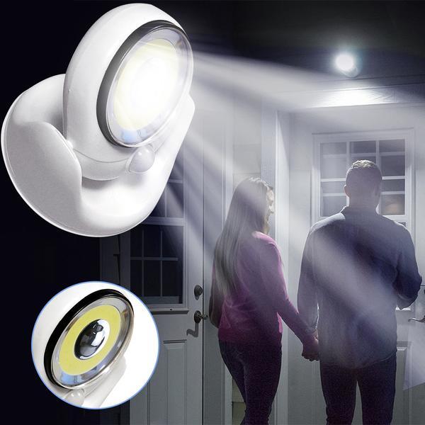 Weatherproof Outdoor LED Light with Magnetic Mount and Motion Sensor