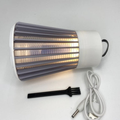 Electric Bug Zapper Lamp with UV Light – Rechargeable for Indoor & Outdoor Use