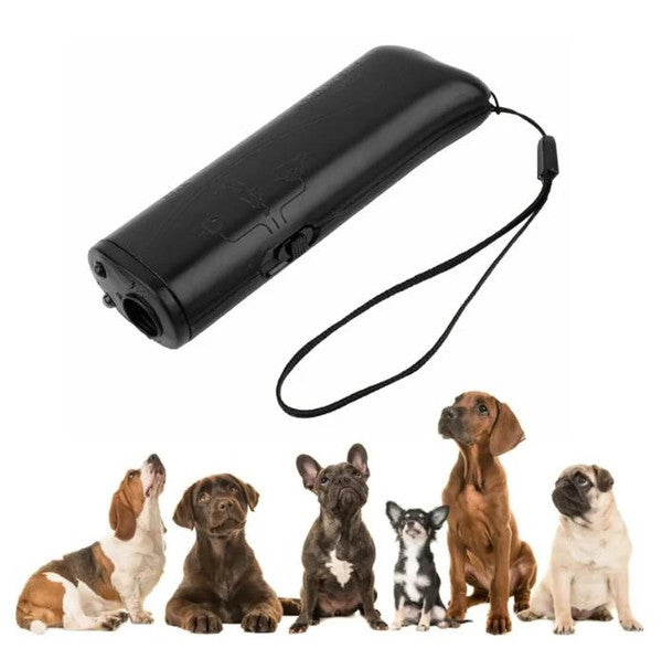 Sonic Pet Trainer with LED Light and Compact Design