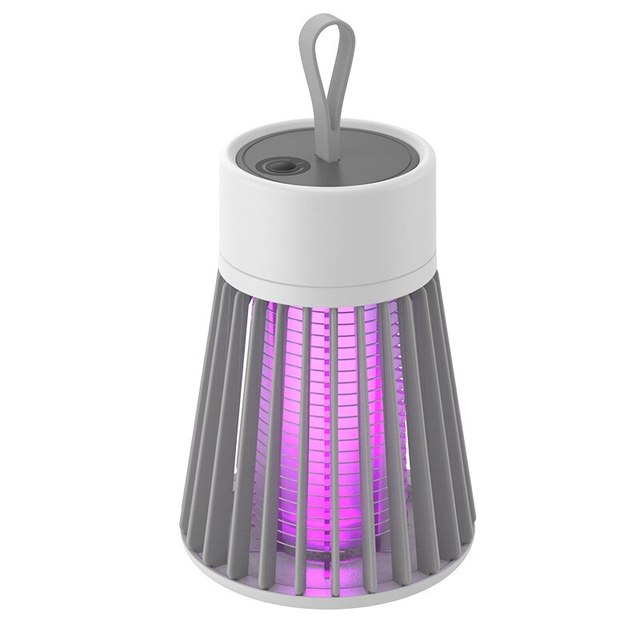 Electric Bug Zapper Lamp with UV Light – Rechargeable for Indoor & Outdoor Use