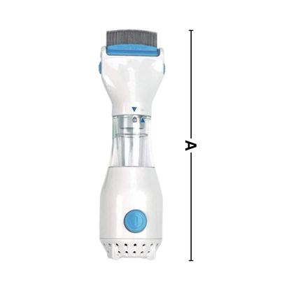Electric Lice Comb for Kids, Adults, and Pets - Gentle Hair Brush, Easy to Clean