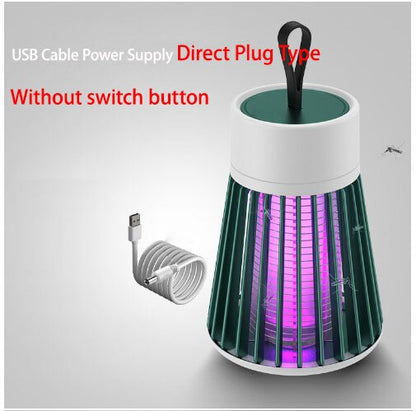 Electric Bug Zapper Lamp with UV Light – Rechargeable for Indoor & Outdoor Use