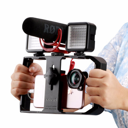 Smartphone Video Stabilizer Rig with Versatile Mounting Options