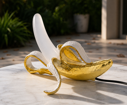 Table Lamp Shaped Like a Banana