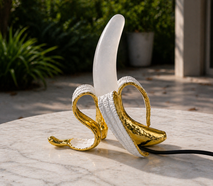 Table Lamp Shaped Like a Banana