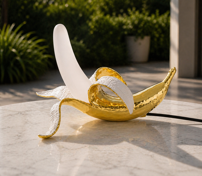 Table Lamp Shaped Like a Banana
