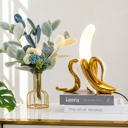 Table Lamp Shaped Like a Banana