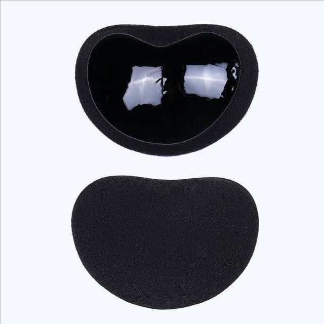 Silicone-Backed Swim Shape Enhancers for Comfortable Support