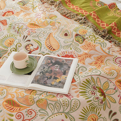 Reusable Bohemian Style Throw Blanket