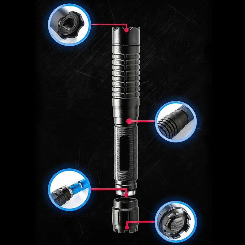 Waterproof Compact Laser Pointer with Adjustable Beam for Outdoor Use