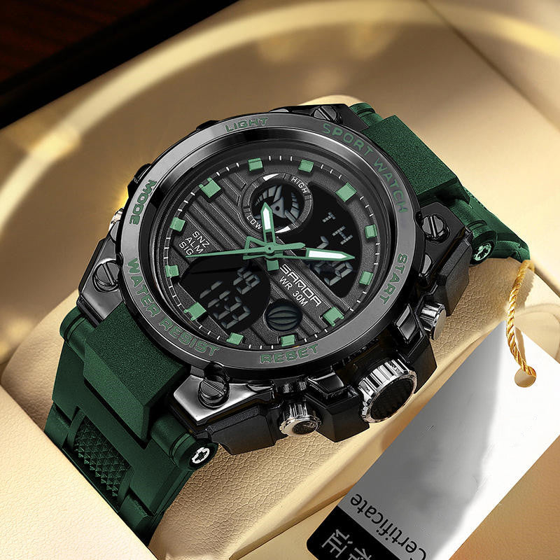 Waterproof Outdoor Watch with Luminous Functionality | All-Weather Durability