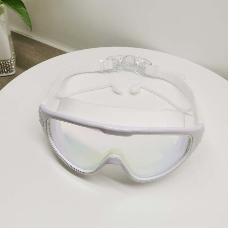 Wide View Anti-Fog Swim Goggles for Comfortable Fit for Every Swimmer