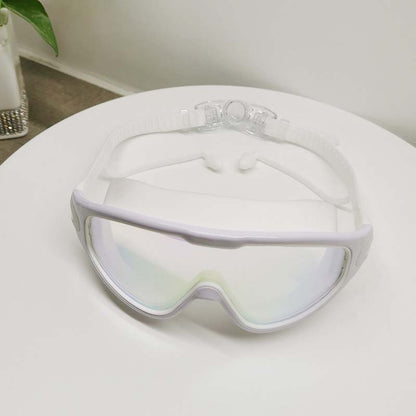 Wide View Anti-Fog Swim Goggles for Comfortable Fit for Every Swimmer
