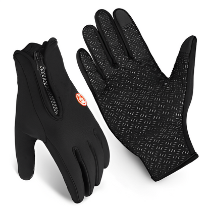 Touchscreen Winter Gloves for Cycling with Windproof Exterior