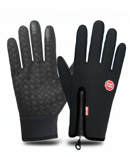 Touchscreen Winter Gloves for Cycling with Windproof Exterior