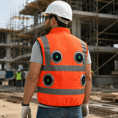 Cooling Vest with Integrated Fan for Outdoor Comfort - Lightweight Design